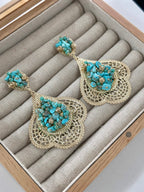Pendientes Alhambra Turquesa