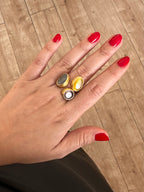 Anillo La Nuit Tricolor