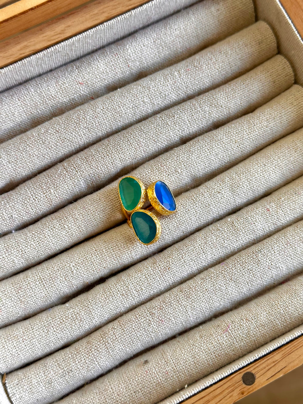 Anillo La Nuit Azules