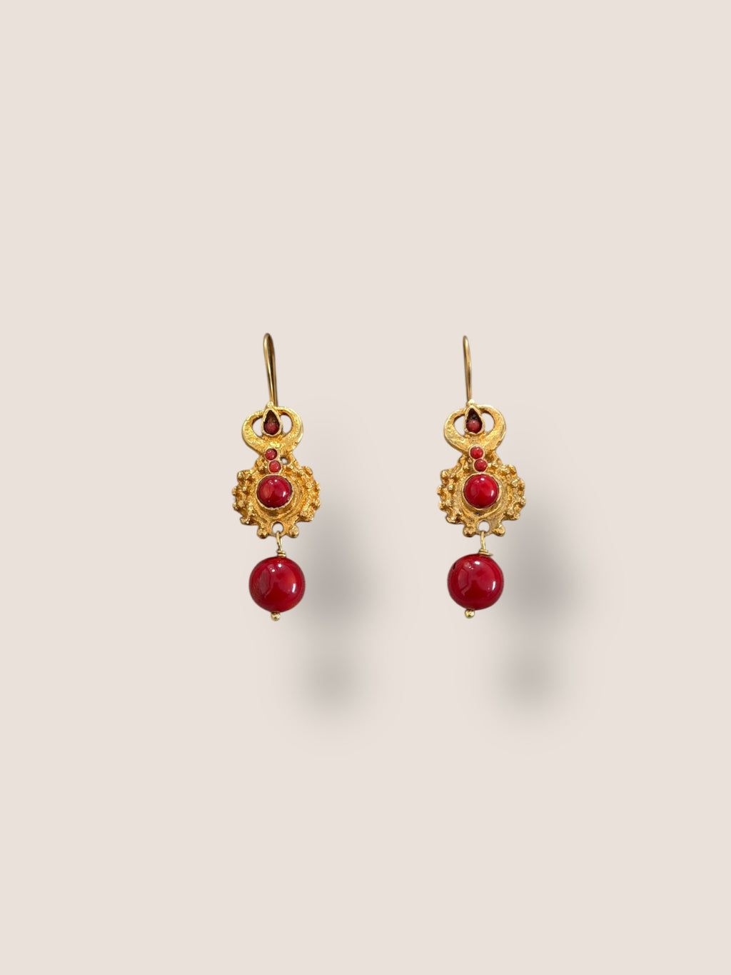 Pendientes Califa Rojo