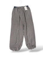 Pantalón bombacho cuadros