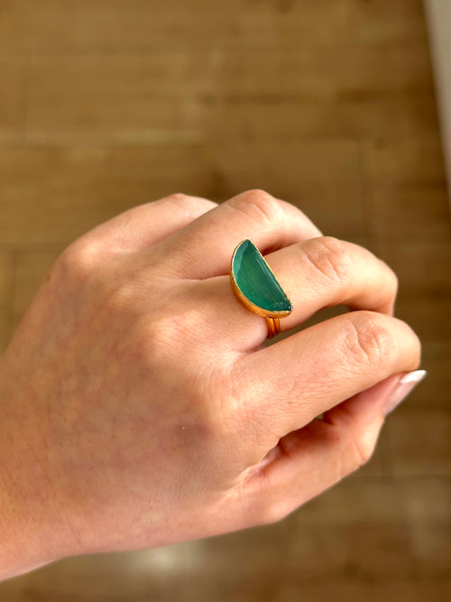 Anillo Afrodita Verde