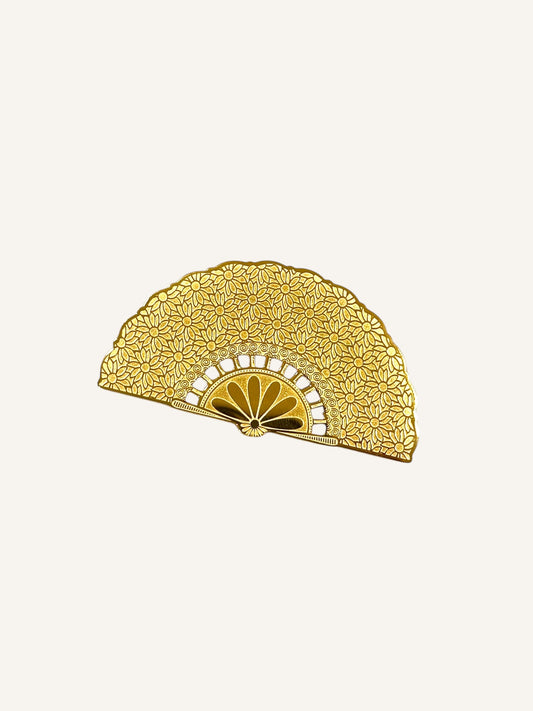 Broche Abanico Flor