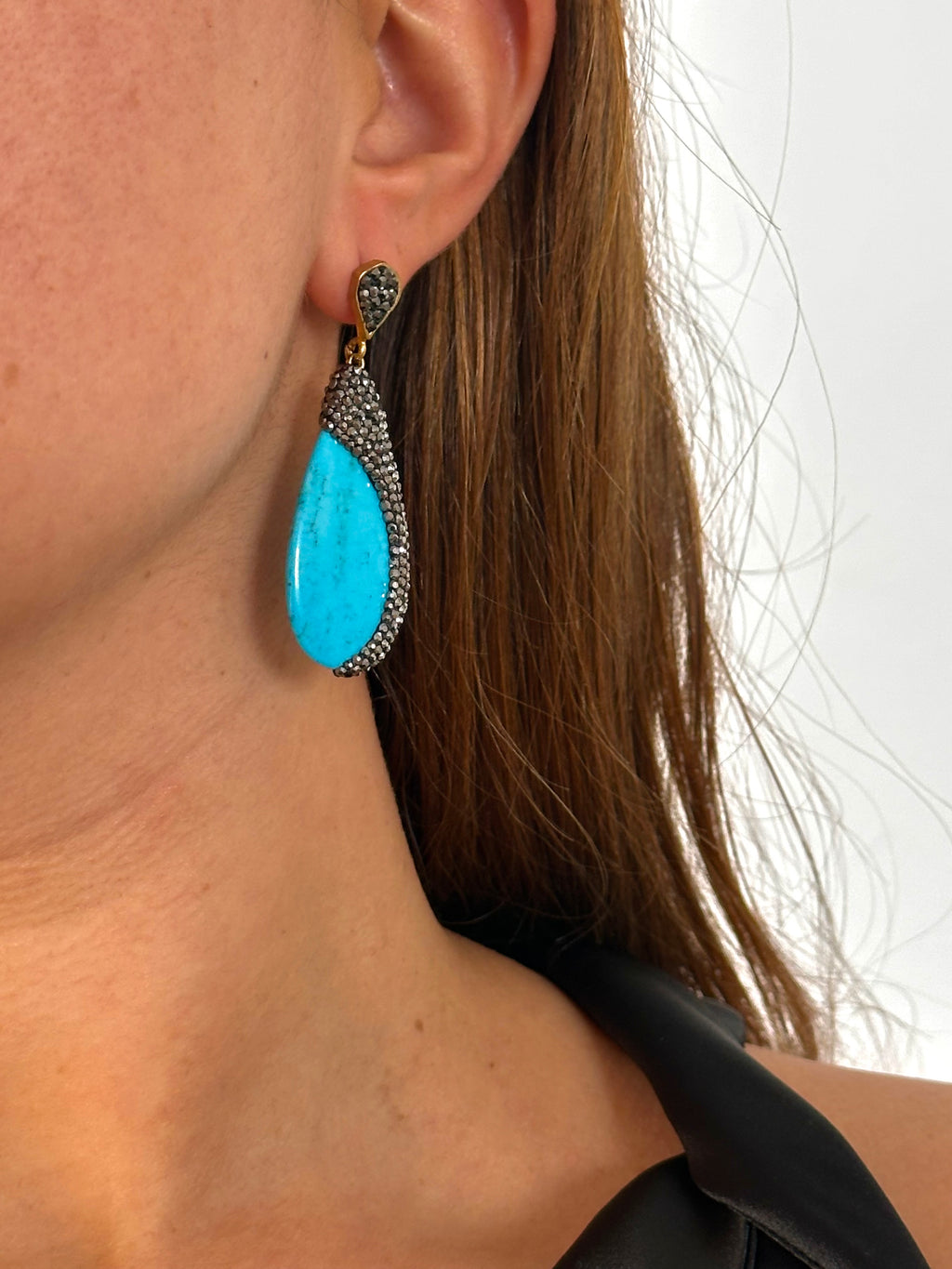 Pendientes Parker Turquesa