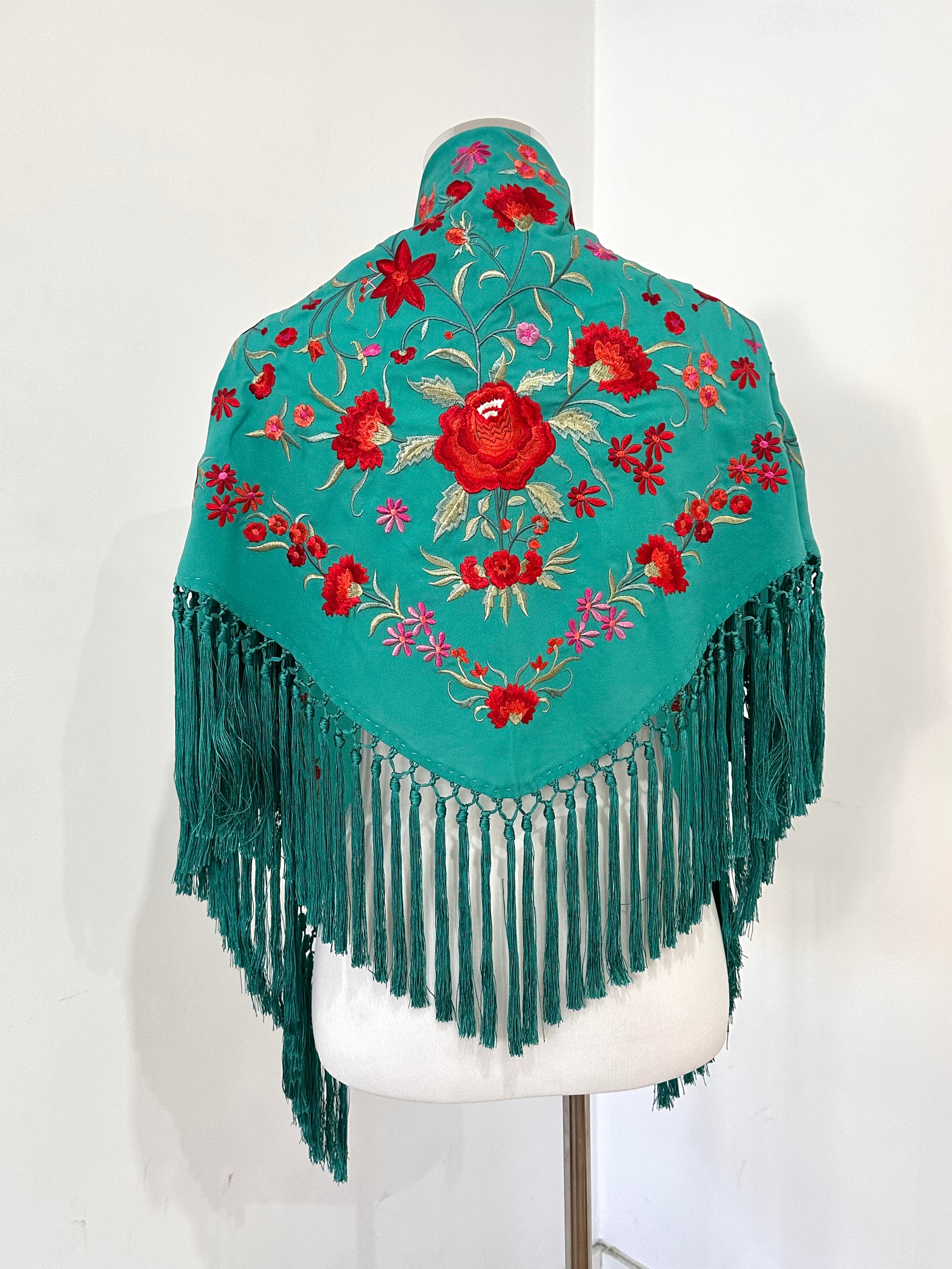 Mantoncillo Clavelines Aquamarina