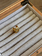 Anillo Maestranza verde oliva