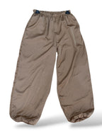 Pantalón Satinado bombacho dorado