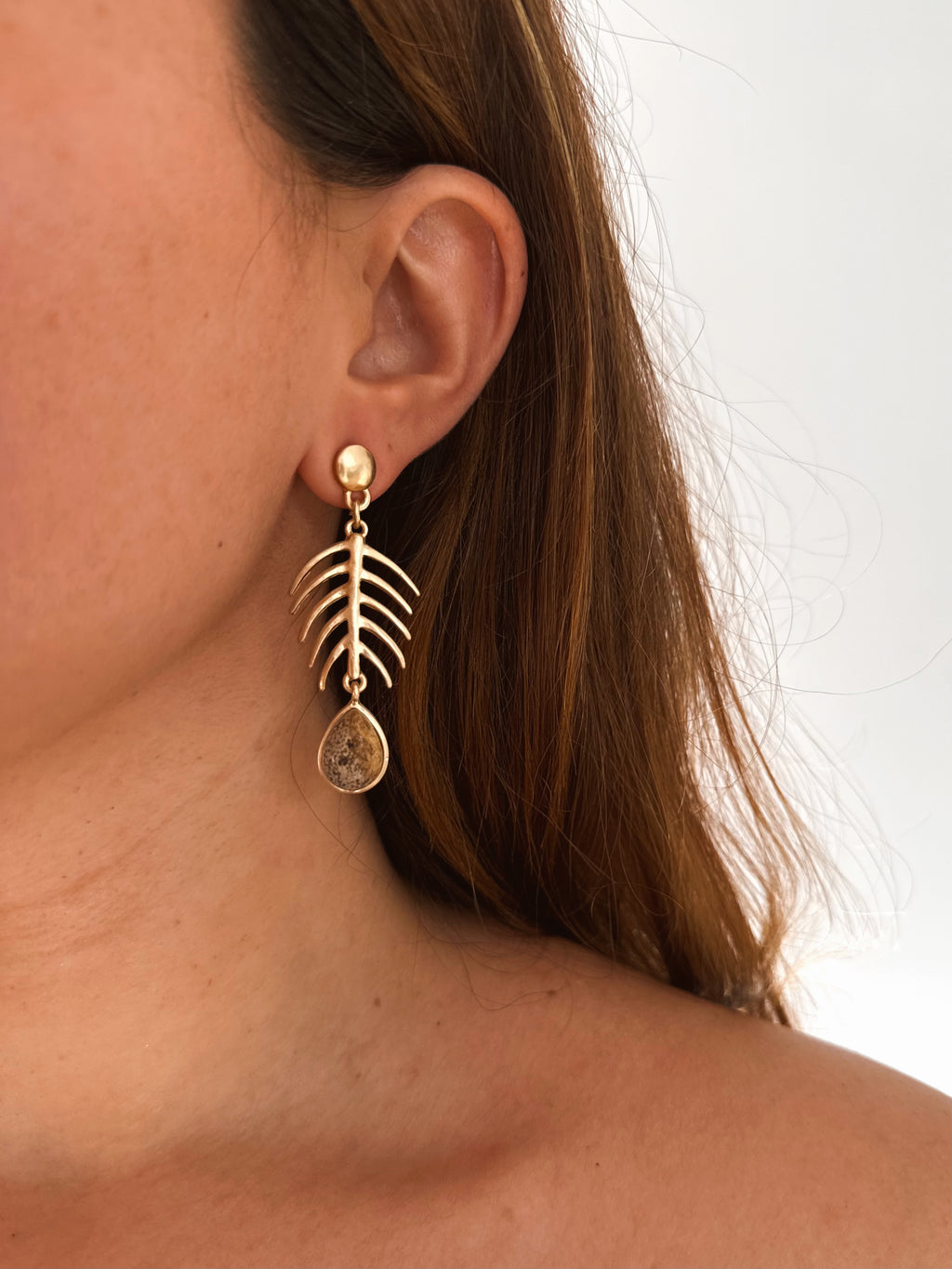 Pendientes Raspita Marrones