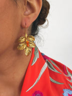Pendientes Hoja Coral