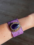 Brazalete Manhattan Amatista