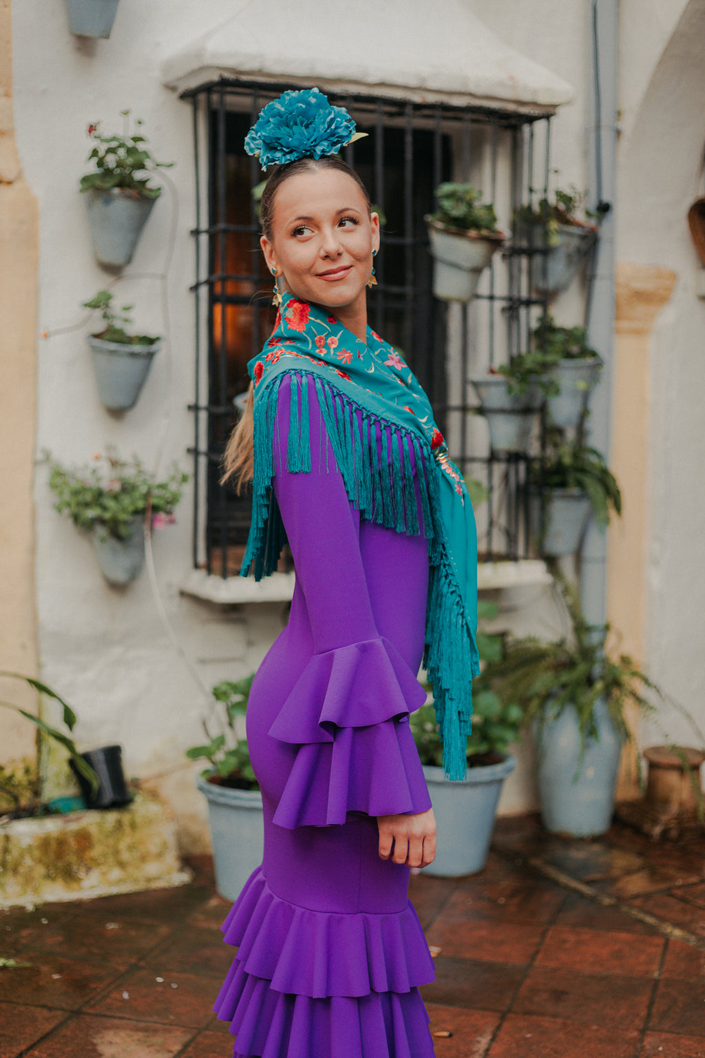 Vestido Sevilla Morado