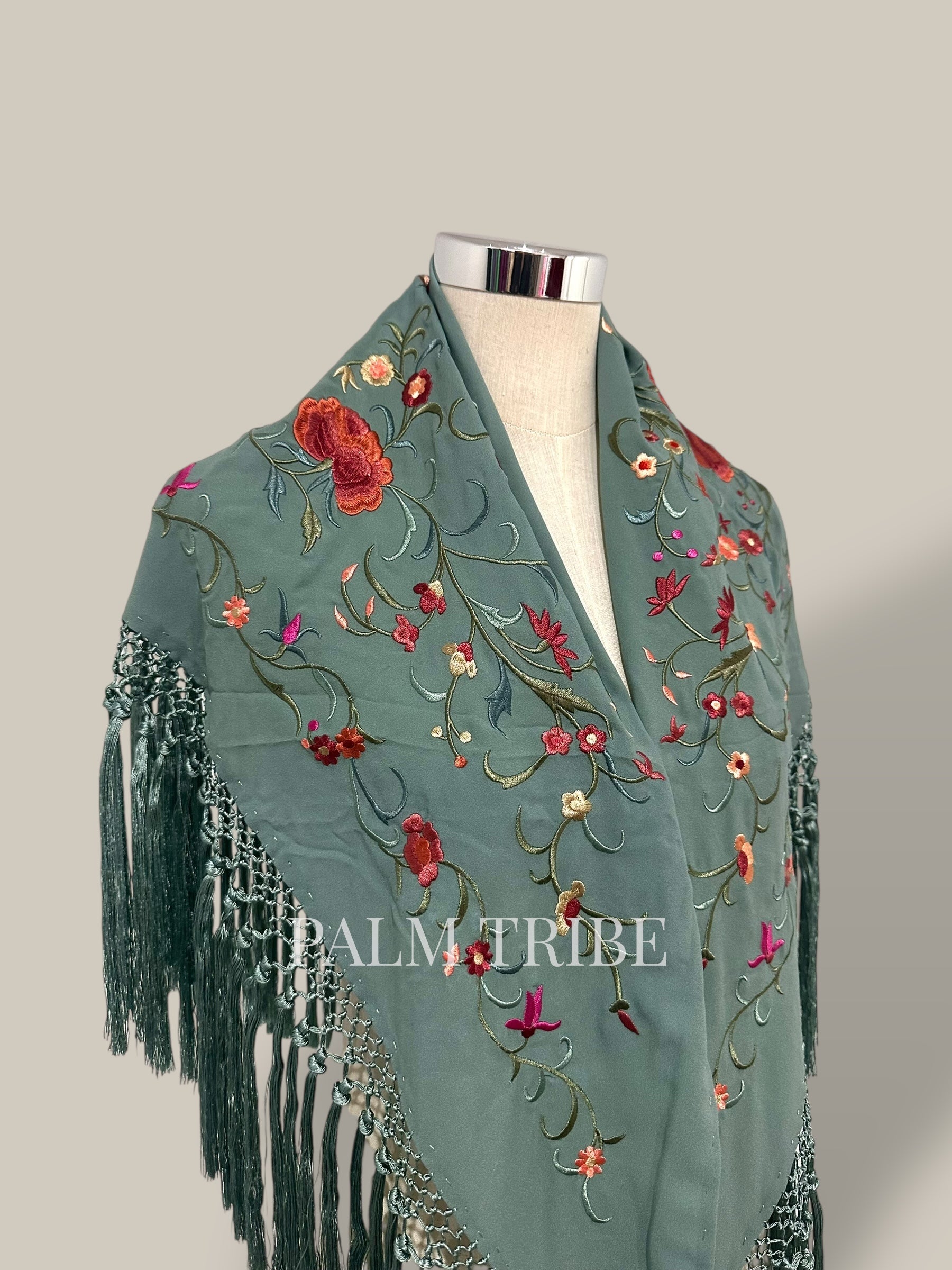 Mantoncillo Jaleo Verde jabonoso con rosado