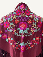 Mantoncillo Fantasía Burdeos