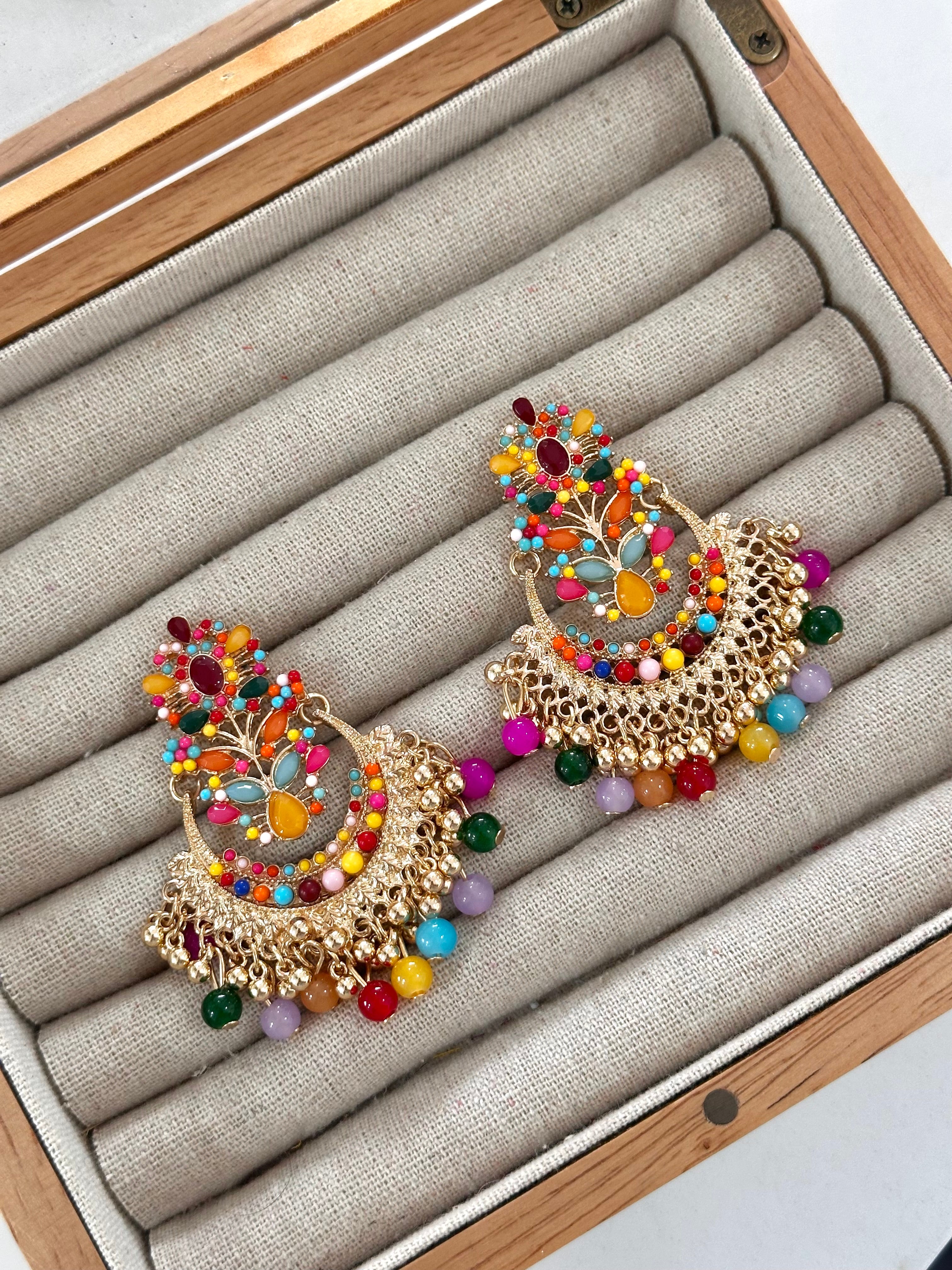Pendientes Tailandia Multicolor
