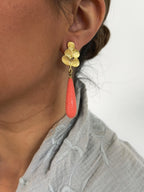 Pendientes Matilda Coral