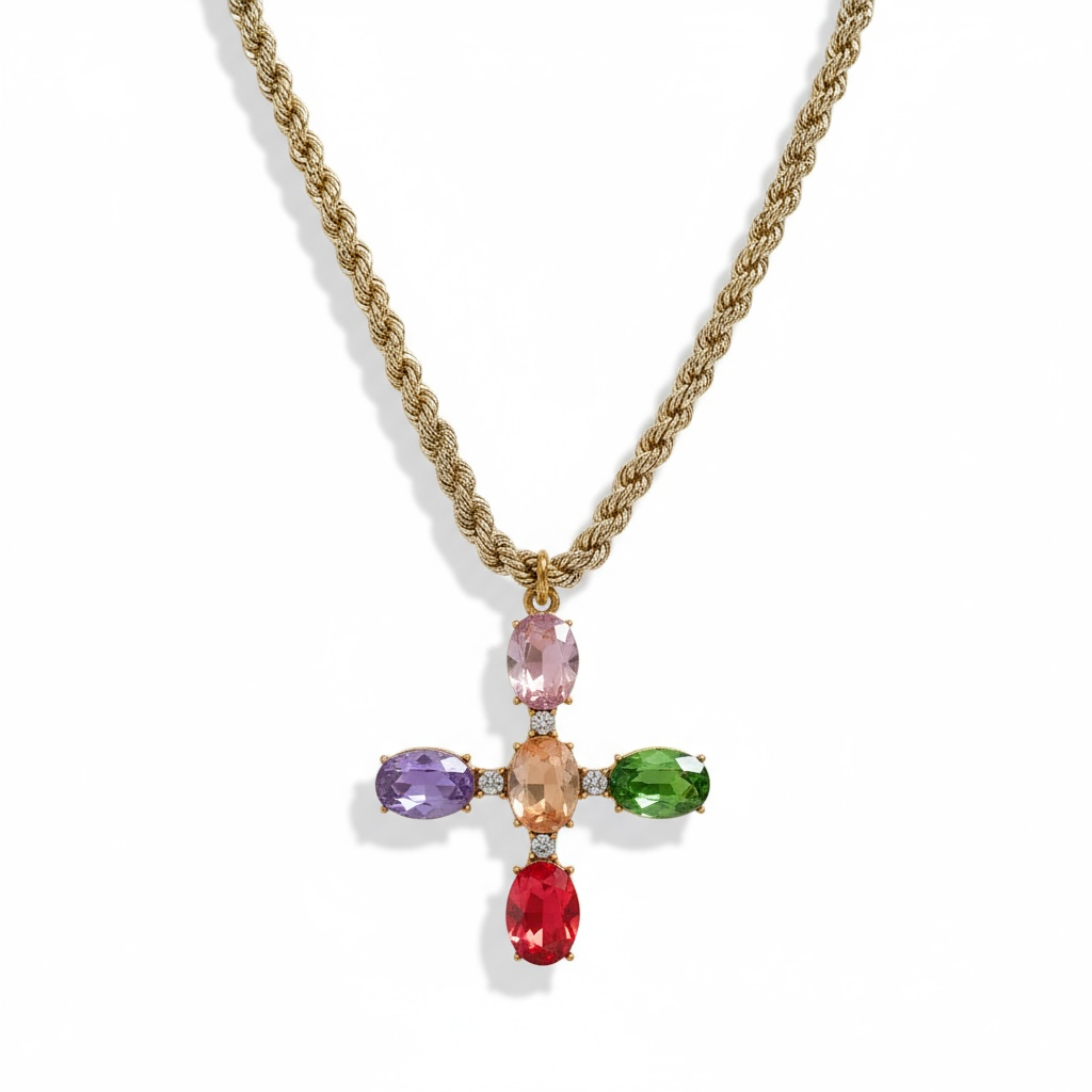 Collar Cruz Multicolor