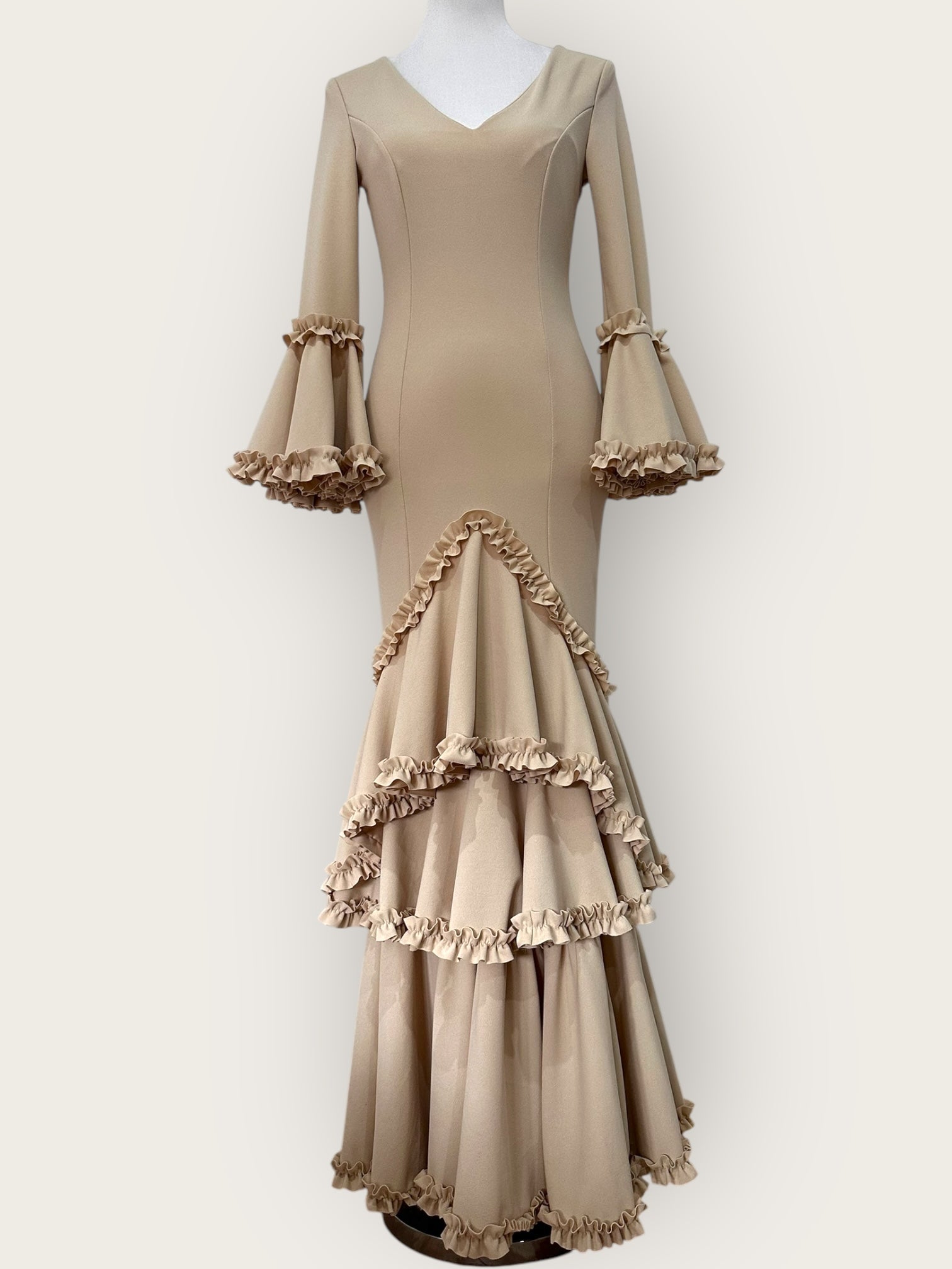 Vestido Soleá Camel