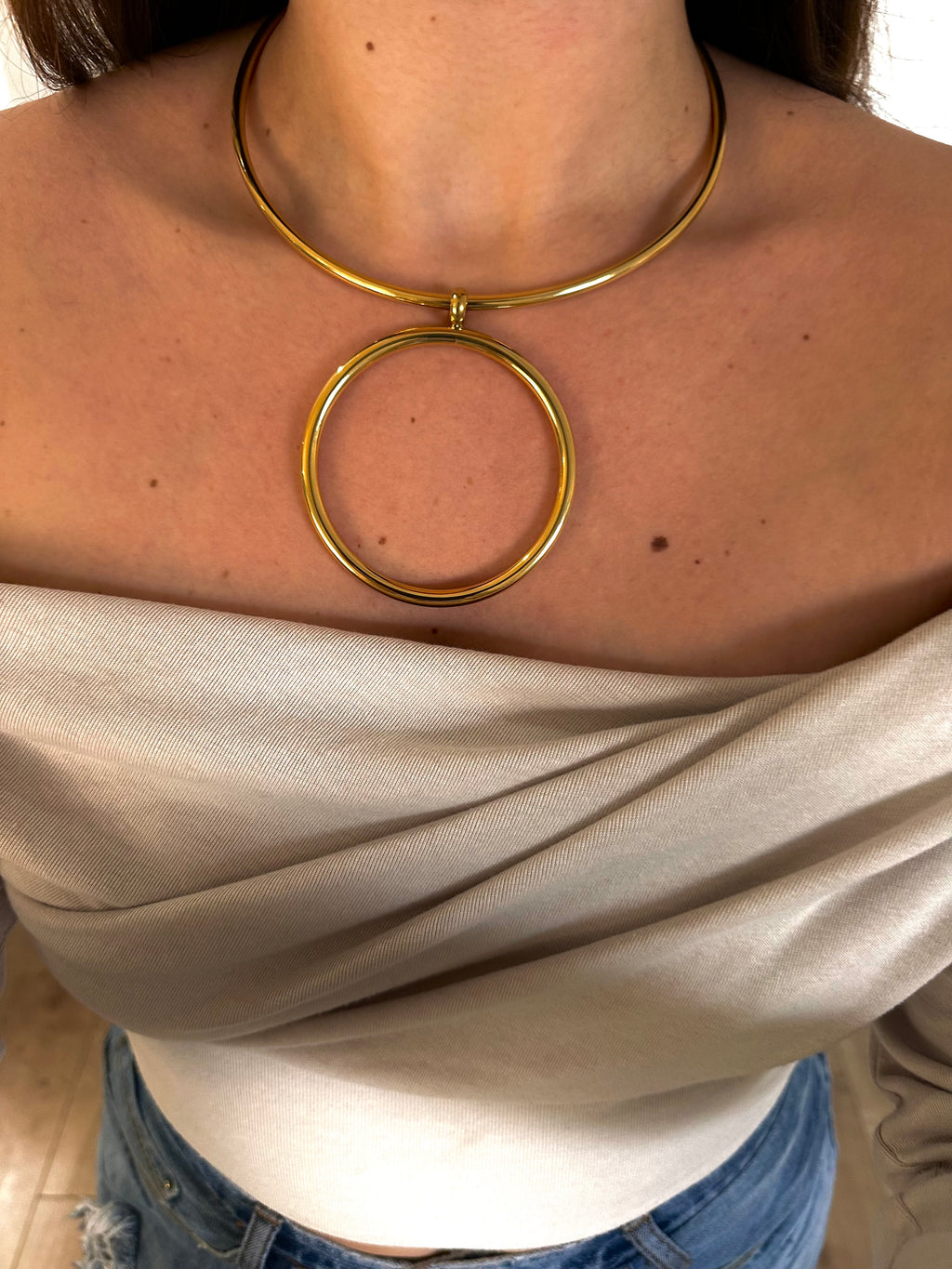 Choker Círculo Collar