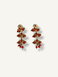 Pendientes Iris rojo