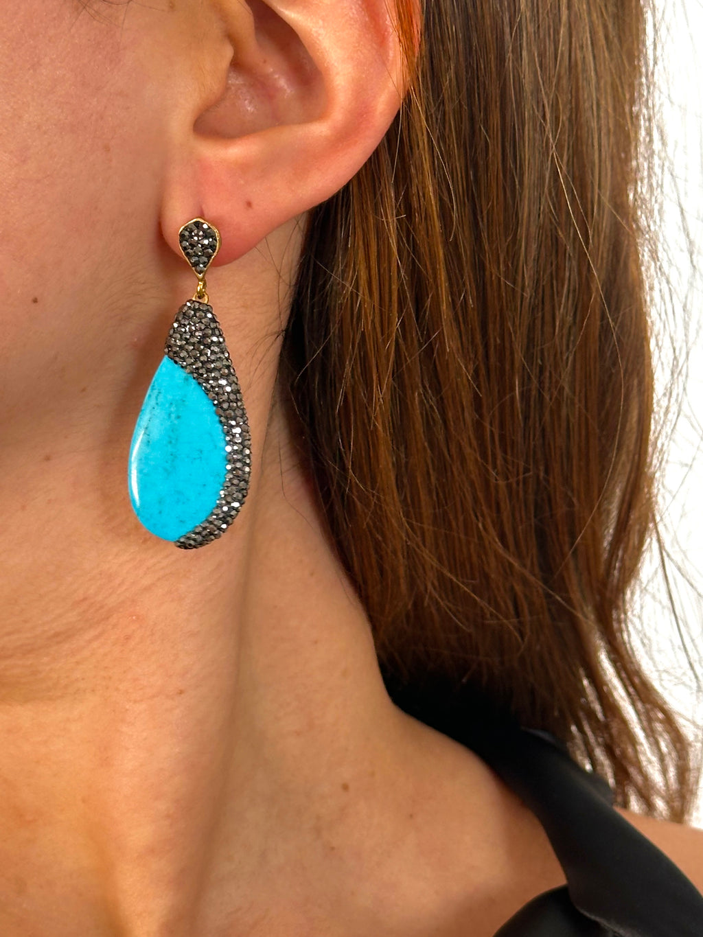 Pendientes Parker Turquesa