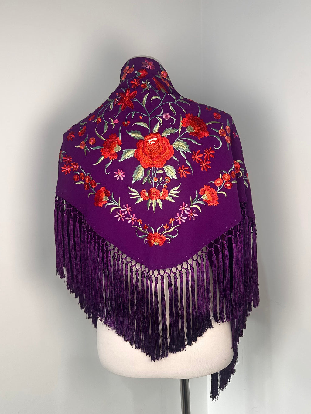 Mantoncillo Clavelines Morado