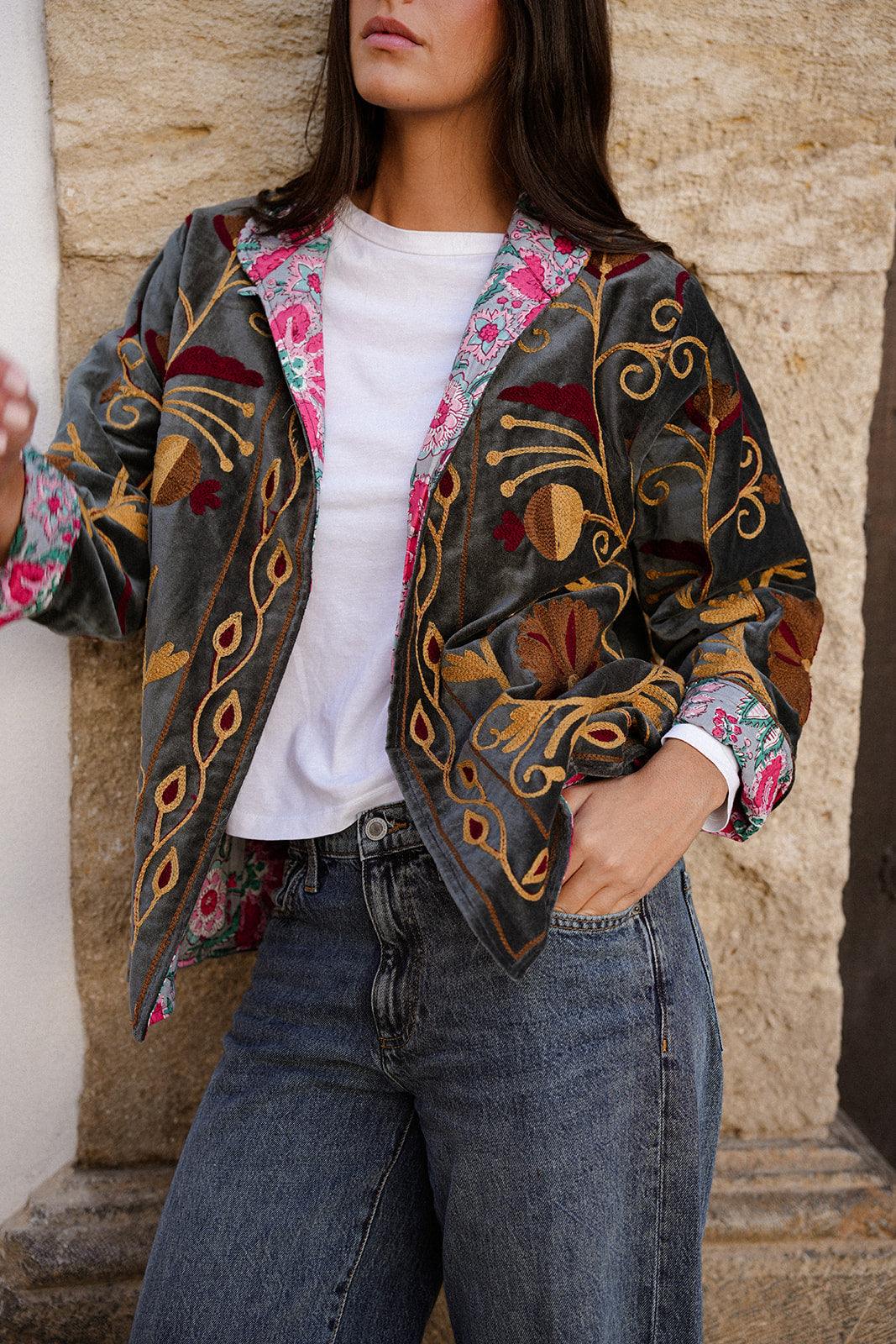 Chaqueta terciopelo victoria