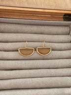 Pendientes Afrodita big tierra