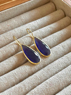 Pendientes lagrima ahumado