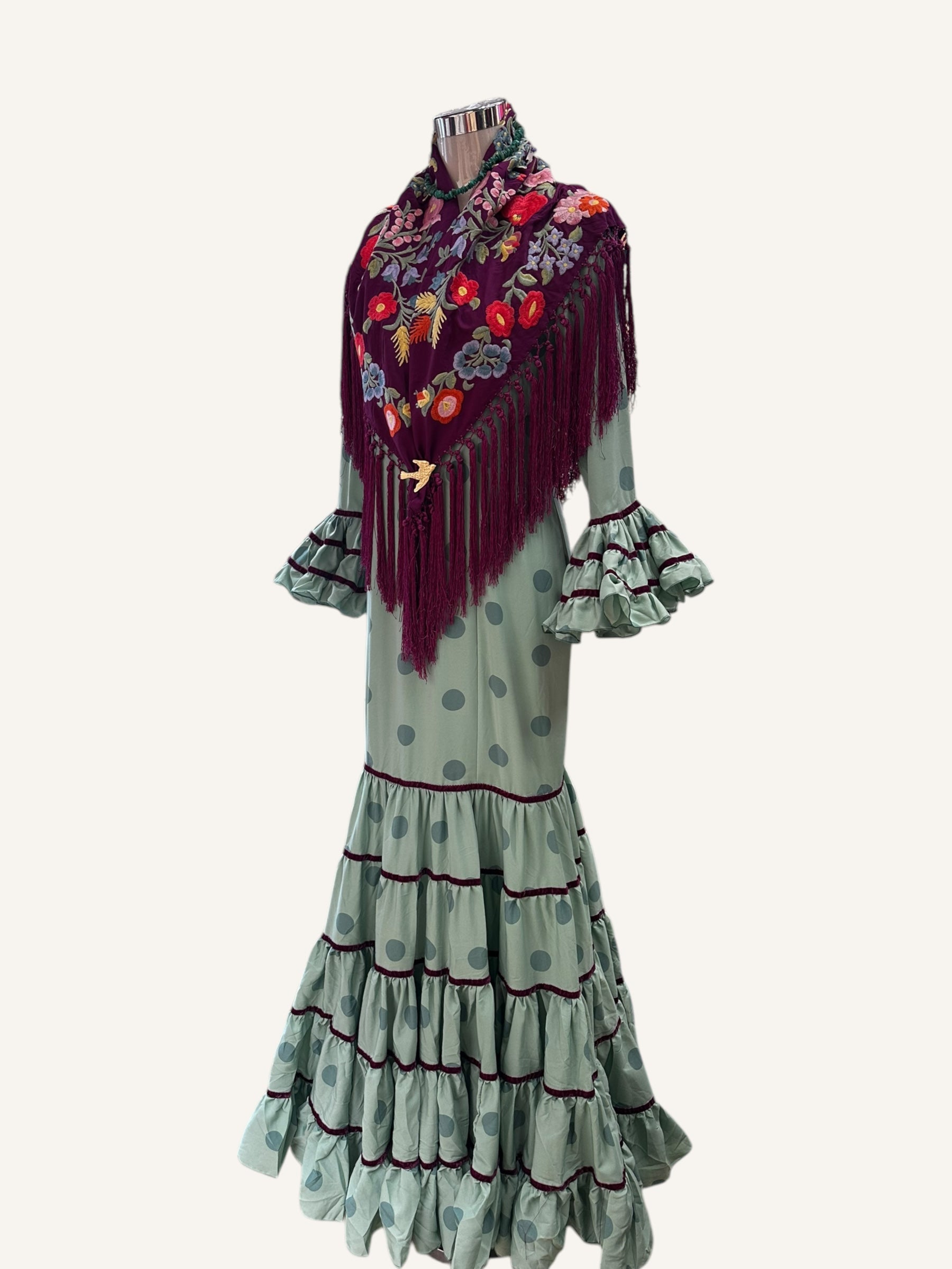 Vestido Cristina Aquamarina