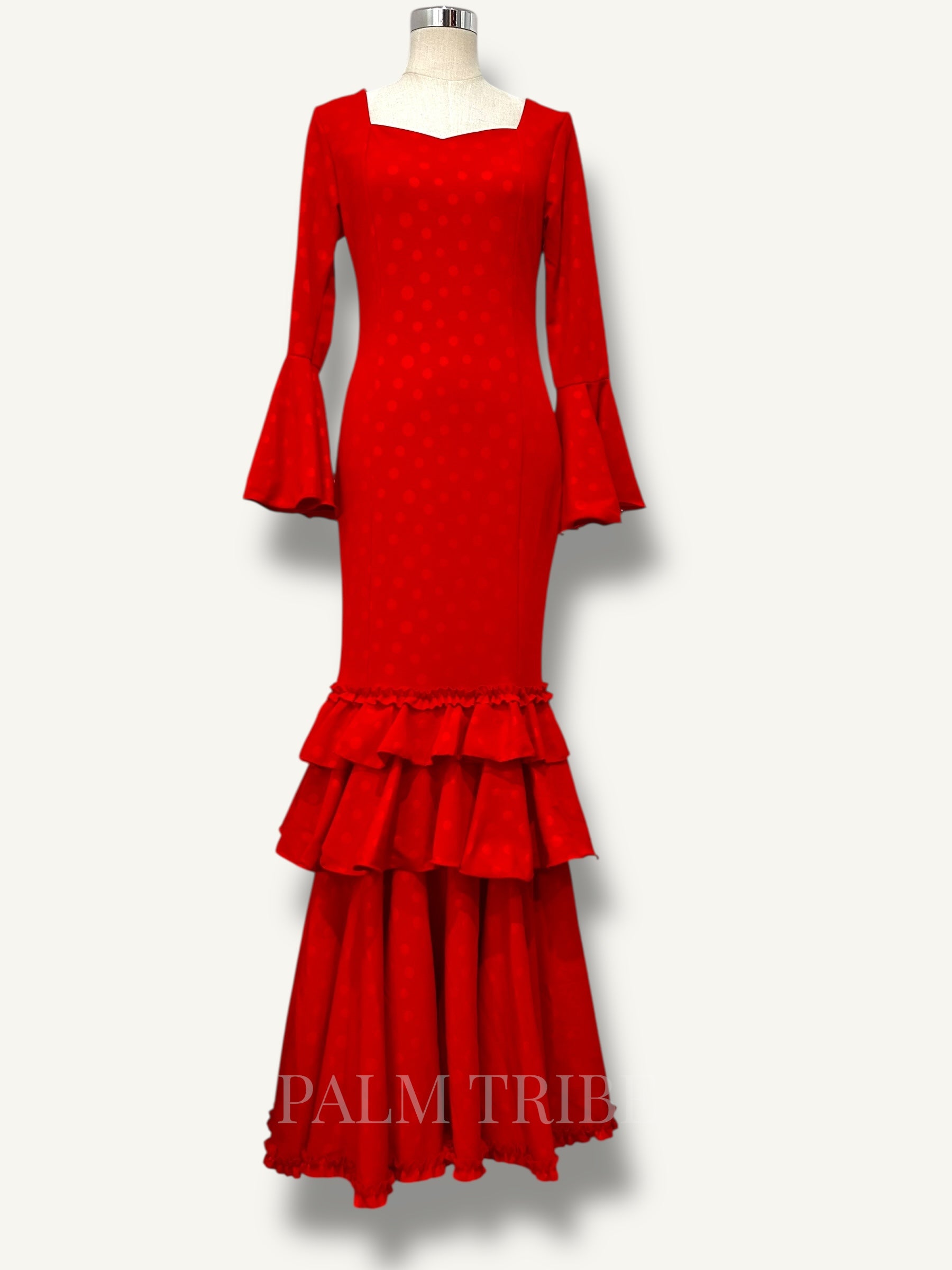 Vestido Cayetana Rojo