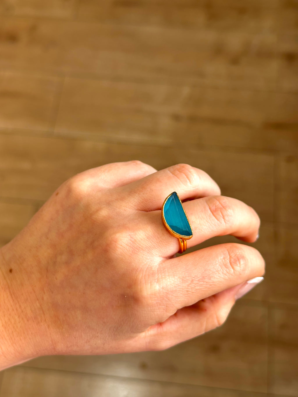 Anillo Afrodita Celeste