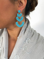 Pendientes Solera Turquesa