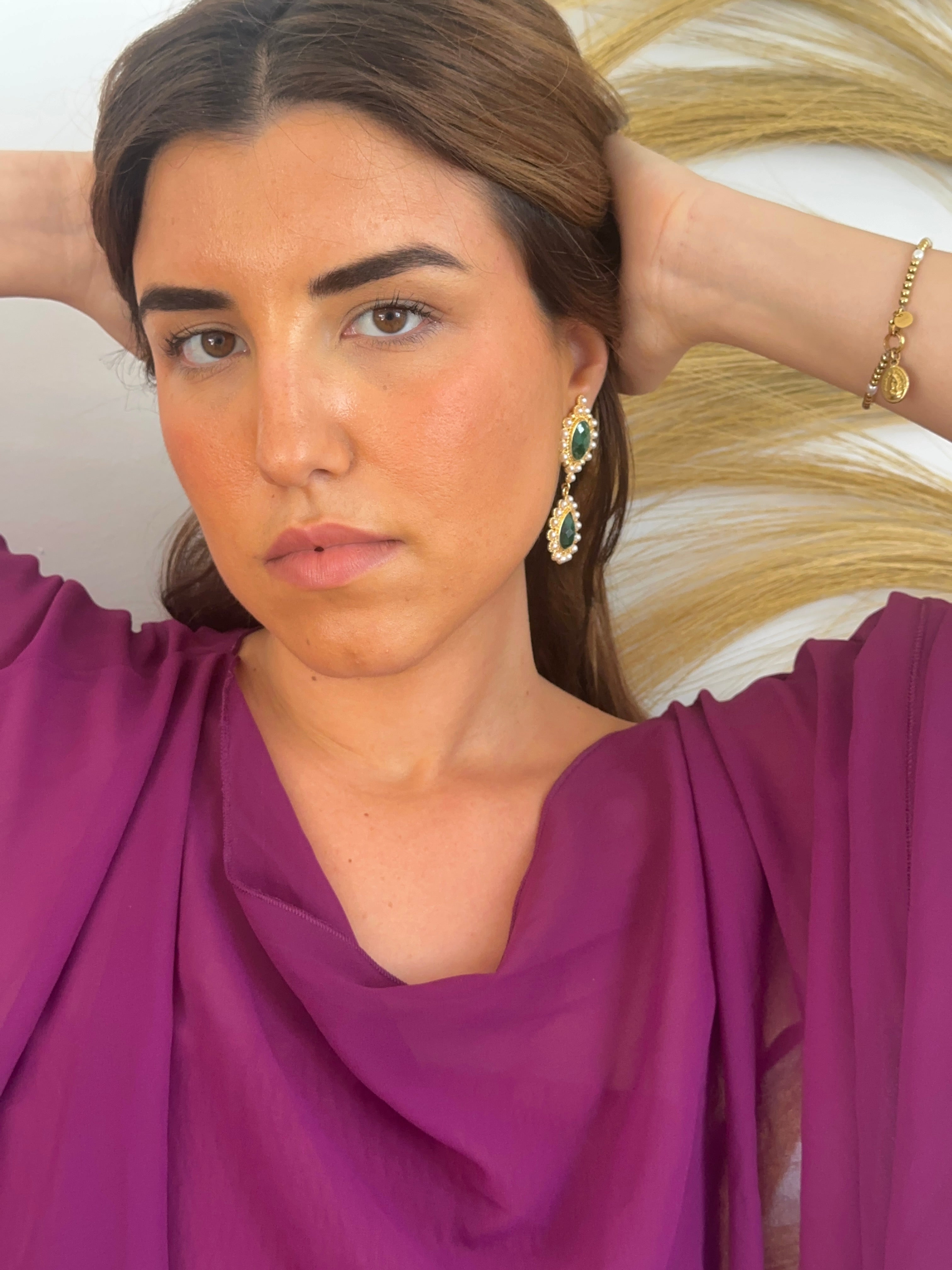 Pendientes Casablanca