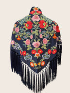 Mantoncillo Triana Azul Marino