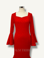 Vestido Cayetana Rojo