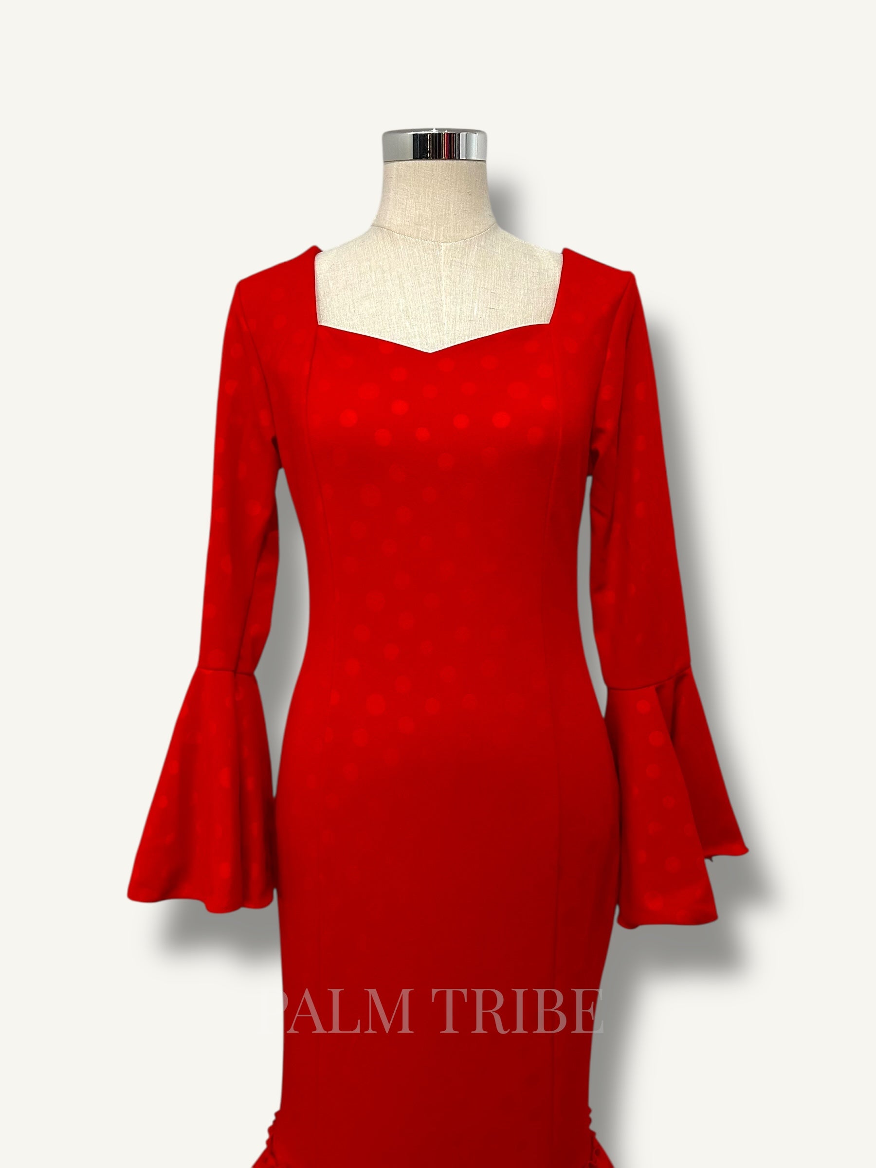 Vestido Cayetana Rojo