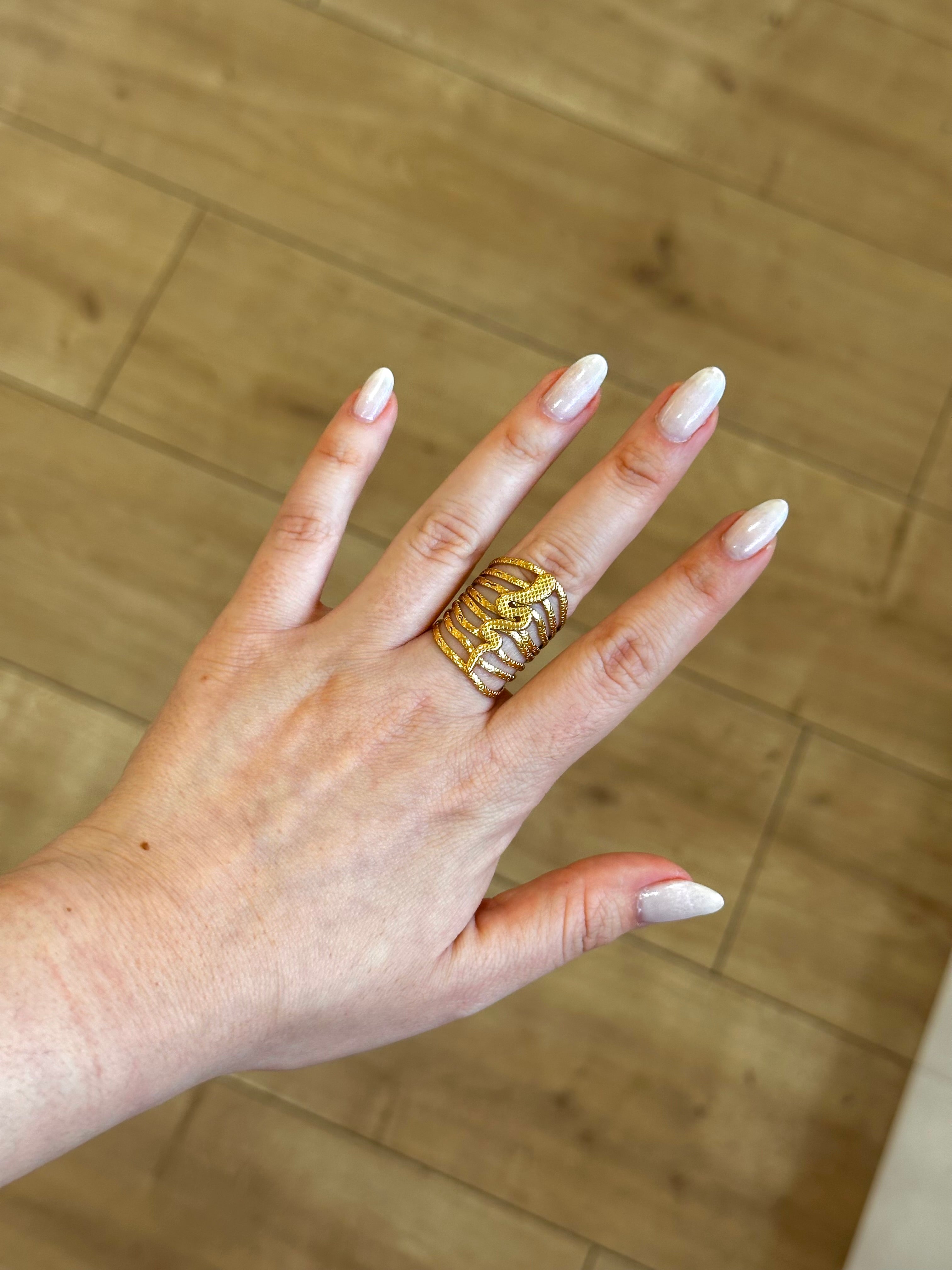 Anillo Maxi Serpiente