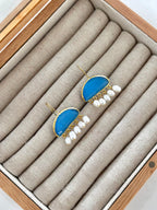 Pendientes Adamuz Azulon