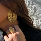 Pendientes Moneda Big