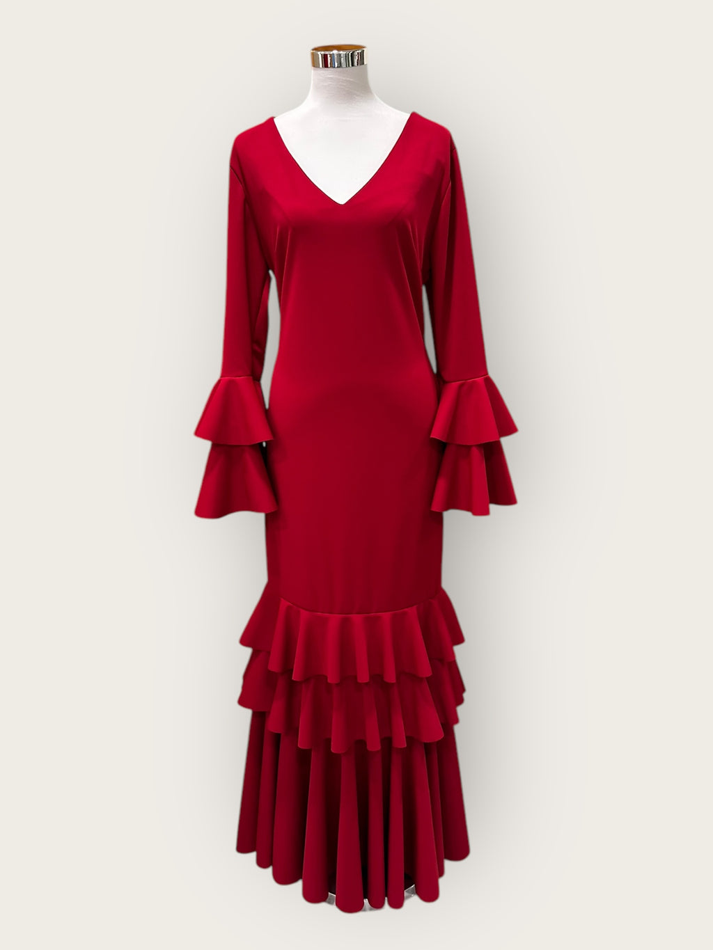 Vestido Sevilla Burdeos