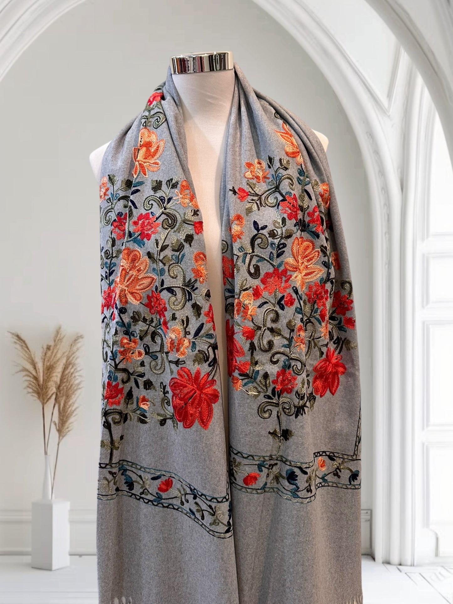 Pashmina Califa gris