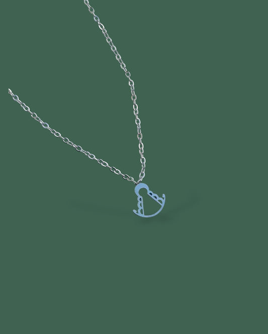 Collar Virgen del Rocío Plata