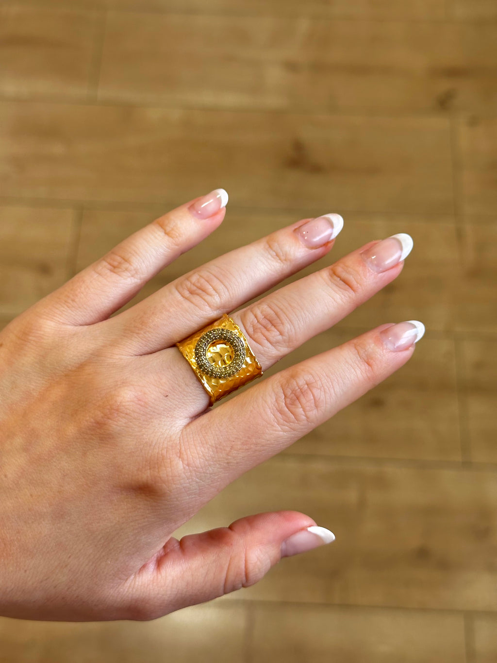 Anillo Maestranza verde oliva