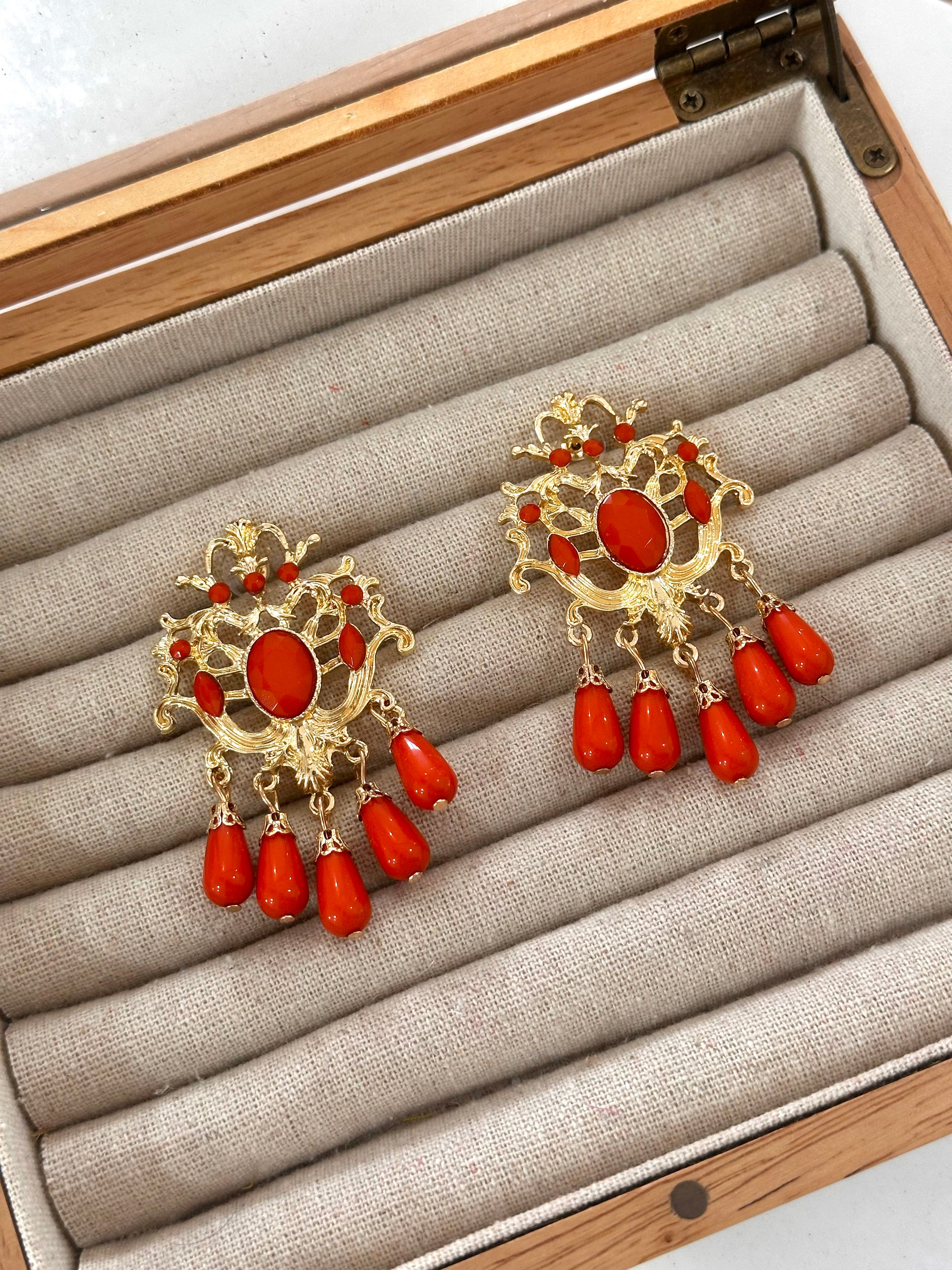 Pendientes Menina Teja