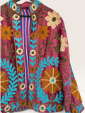 Chaqueta Terciopelo Ligera Flora