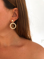 Pendientes Toscana Verde