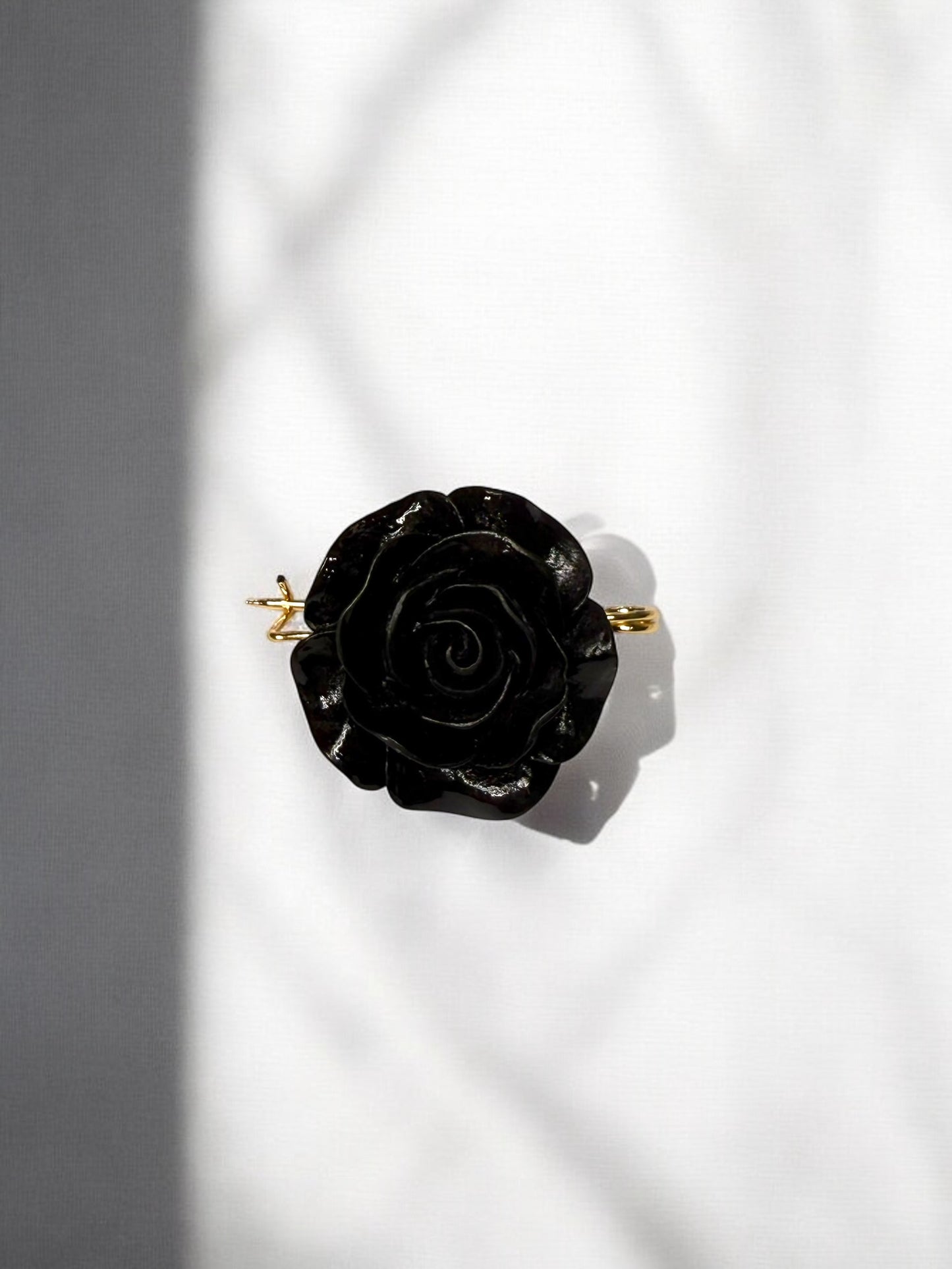 Broche Julieta Negro