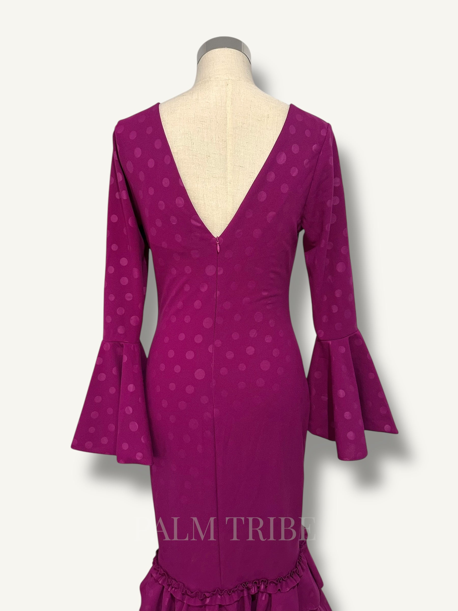 Vestido Cayetana Buganvilla