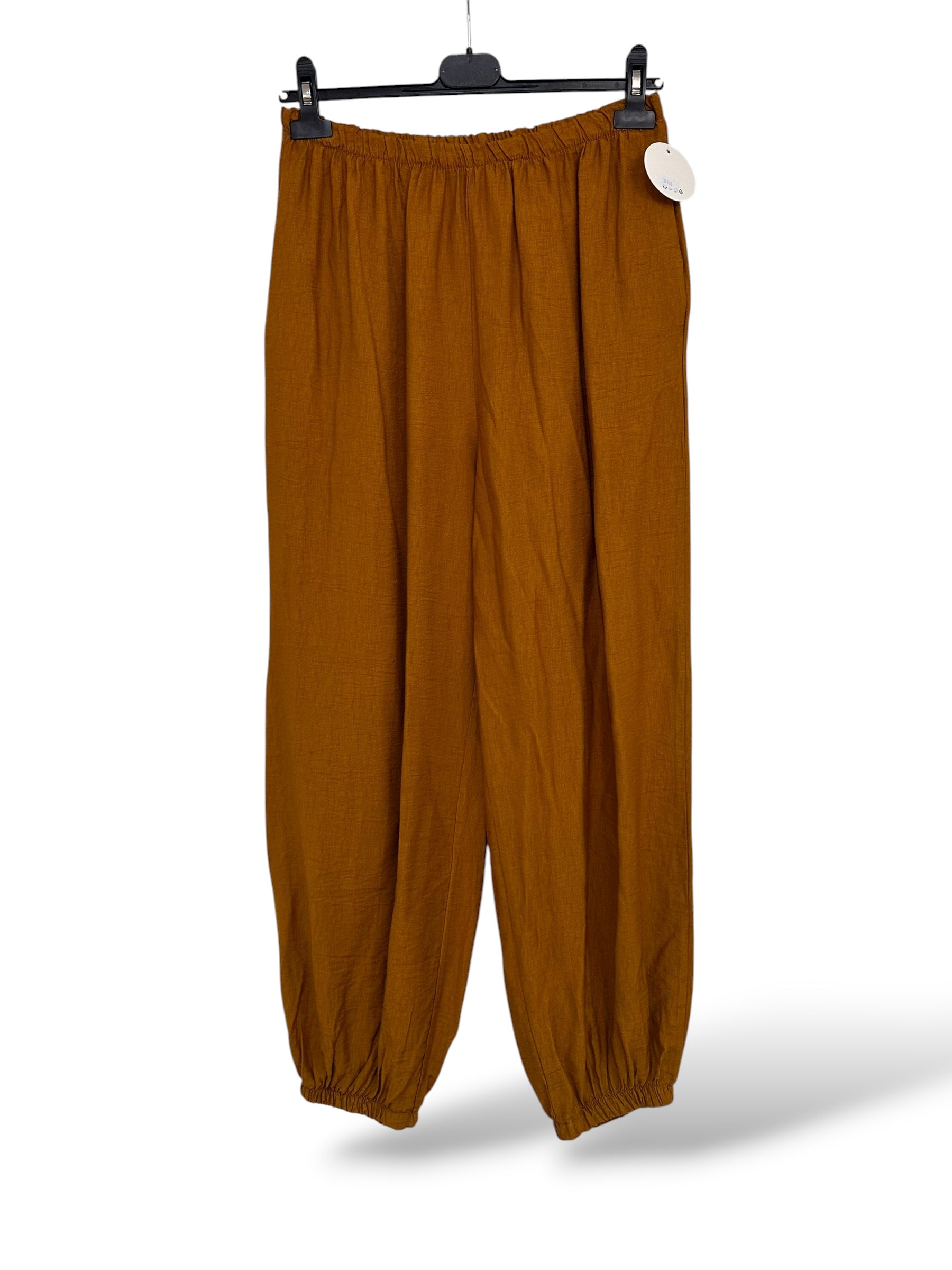 Pantalon Bombacho Zanzíbar mostaza