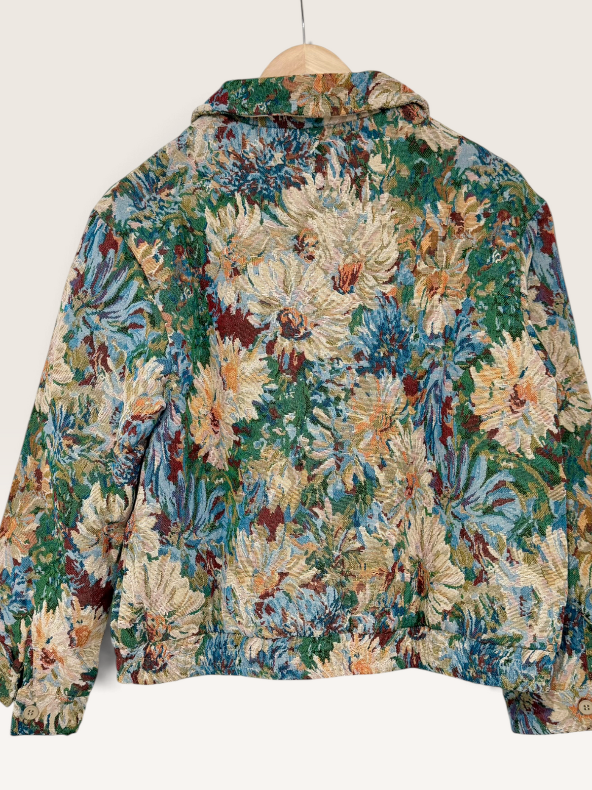 Chaqueta bomber floral